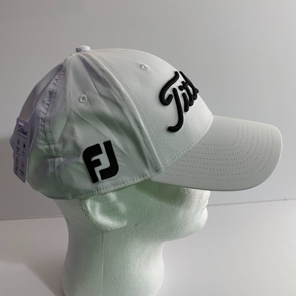 Titleist Hat Tour Performance Golf Cap Adjustable Clasp Closure NHSGA FJ Footjoy - Picture 7 of 10